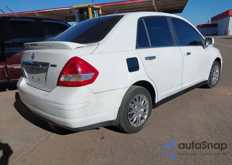 2008 Nissan Versa 1.8S из США, поврежденный, VIN 3N1BC11E88L352101